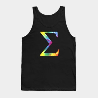 Tie Dye Sigma Tank Top